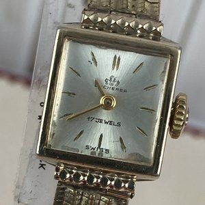 Vintage Exciting 1960's Bucherer Ladies Hand Wind Mechanical Wrist Watch